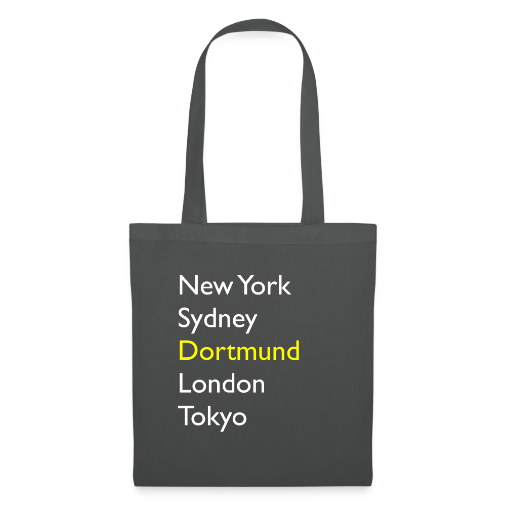 Tote Bag Dortmund "Metropolen" - Graphite
