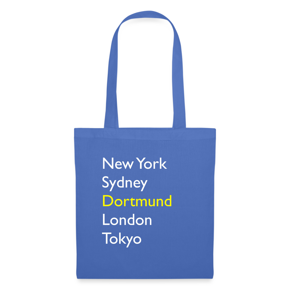 Tote Bag Dortmund "Metropolen" - Hellblau