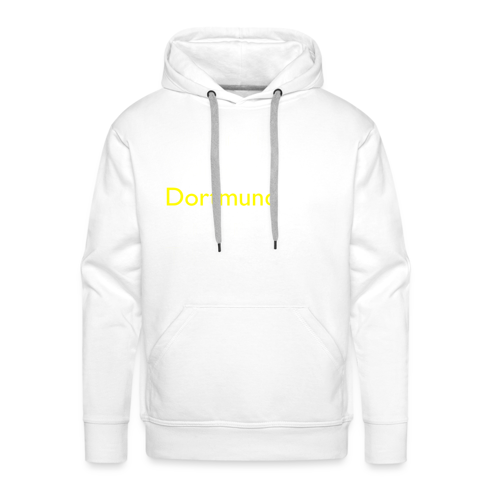 Hoodie Dortmund "Metropolen Big" Bright Edition - Weiß