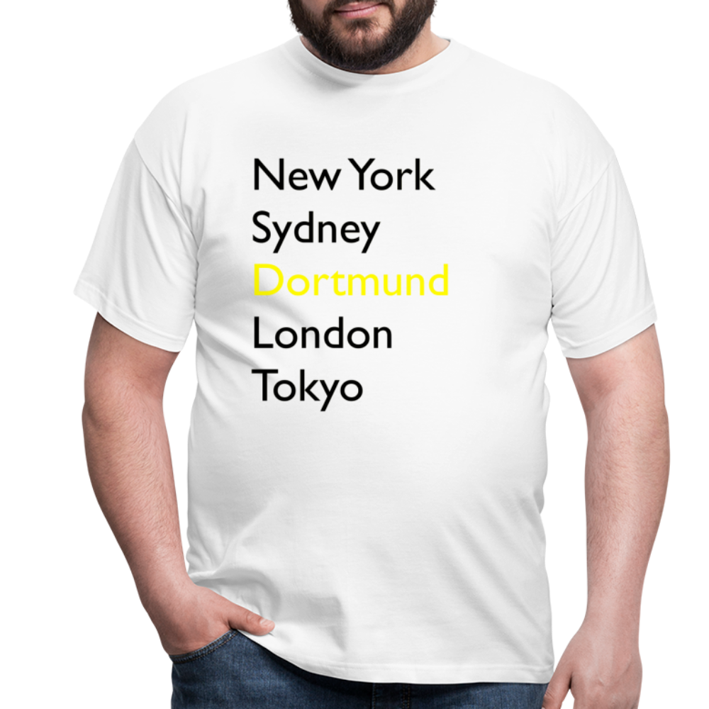 T-Shirt Dortmund "Metropolen Big" - Weiß