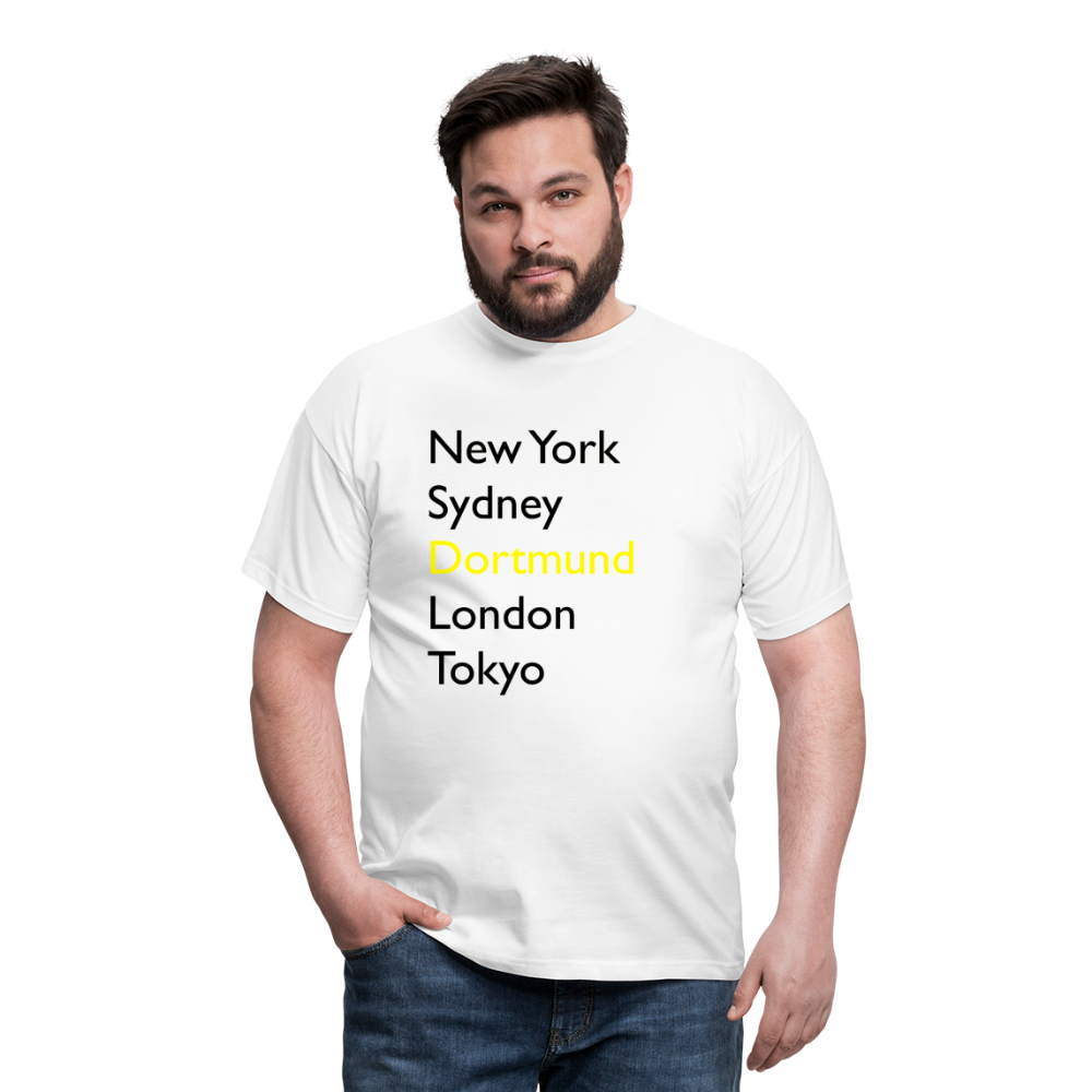 T-Shirt Dortmund "Metropolen Big" - Weiß