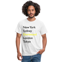 T-Shirt Dortmund "Metropolen Big" - Weiß