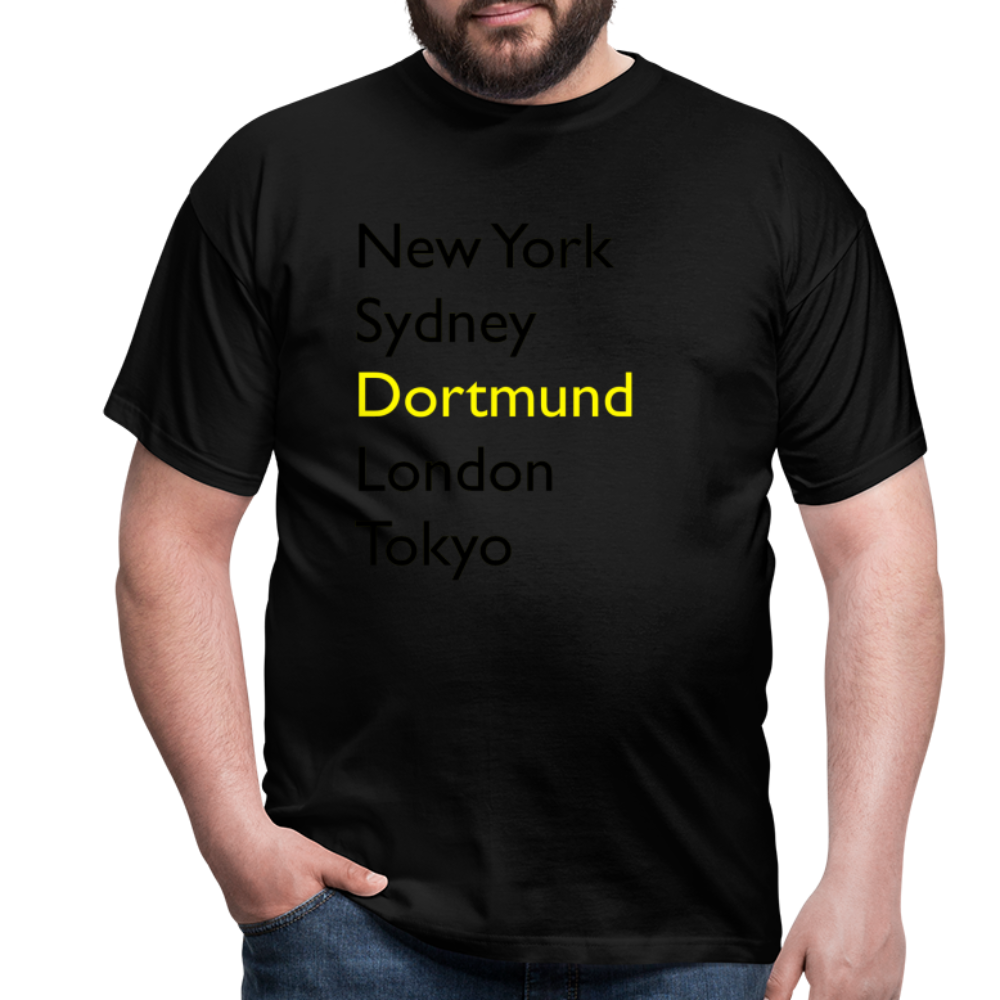 T-Shirt Dortmund "Metropolen Big" - Schwarz