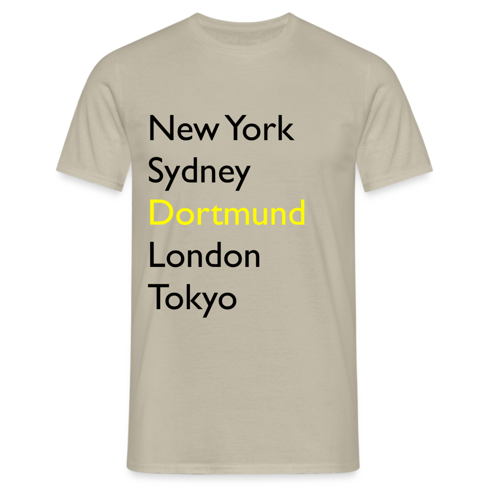 T-Shirt Dortmund "Metropolen Big" - Sandbeige