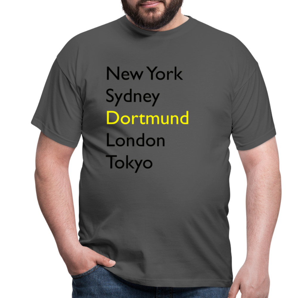 T-Shirt Dortmund "Metropolen Big" - Anthrazit