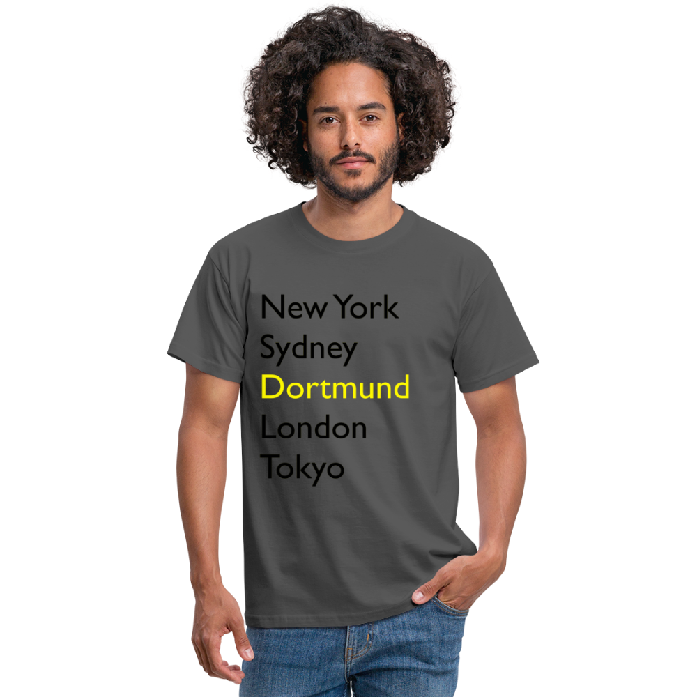 T-Shirt Dortmund "Metropolen Big" - Anthrazit