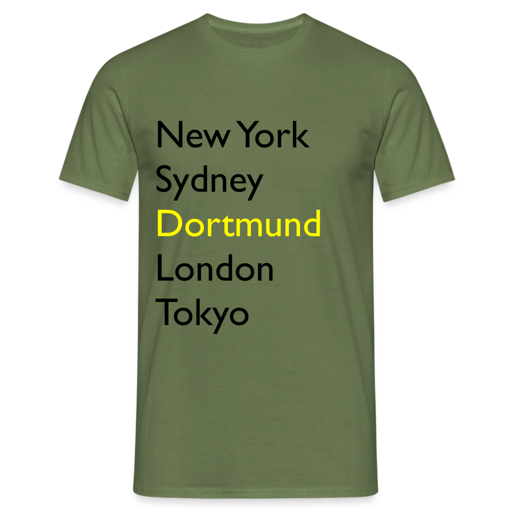 T-Shirt Dortmund "Metropolen Big" - Militärgrün