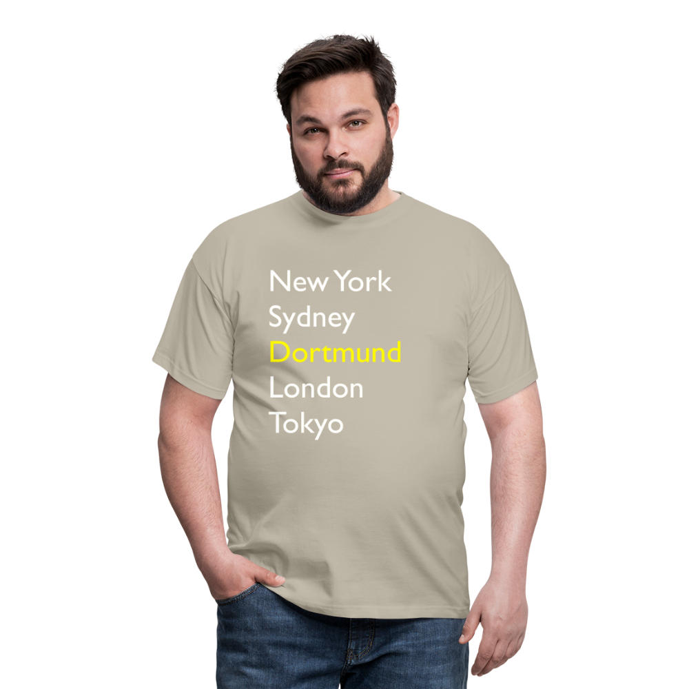 T-Shirt Dortmund "Metropolen Big" Bright Edition - Sandbeige