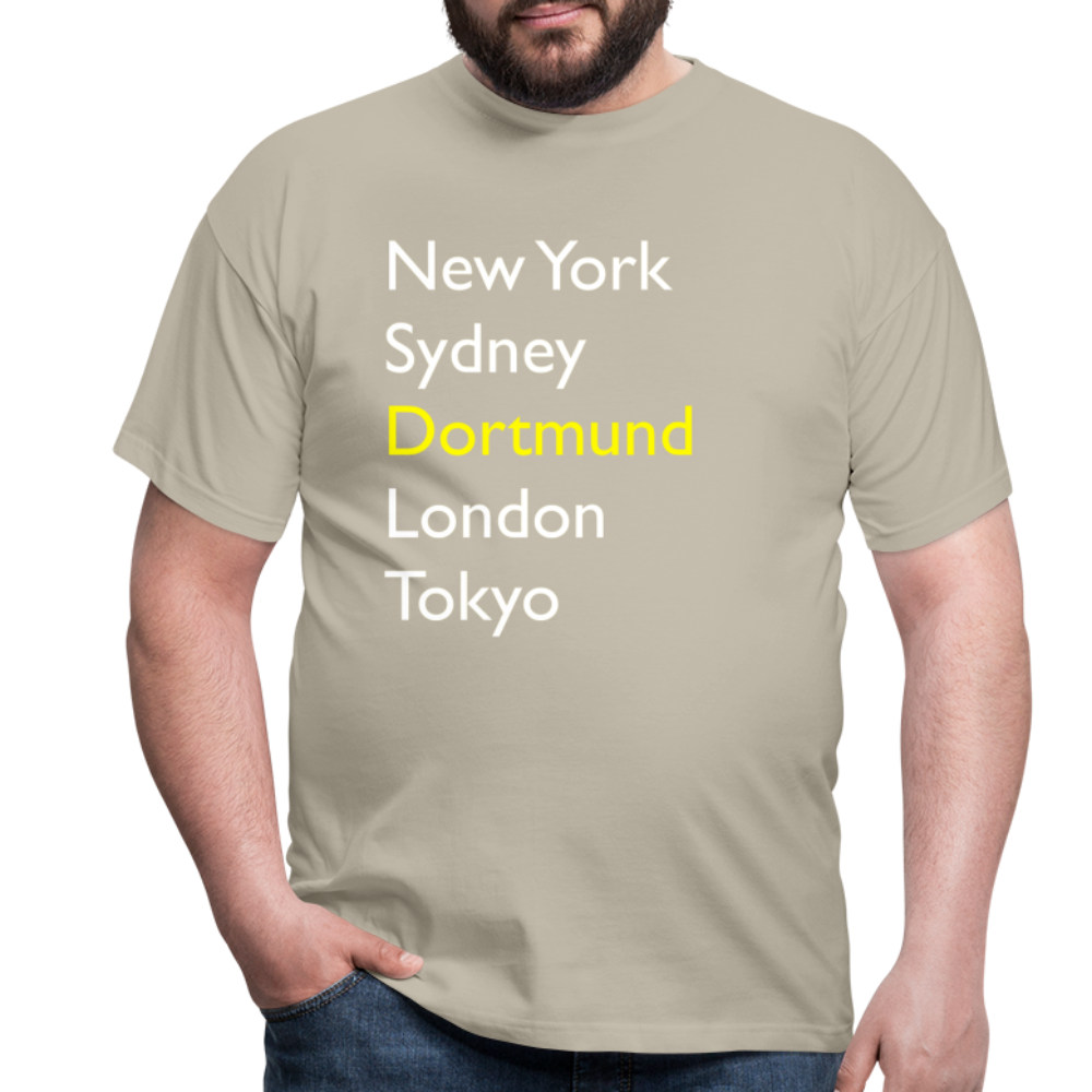 T-Shirt Dortmund "Metropolen Big" Bright Edition - Sandbeige