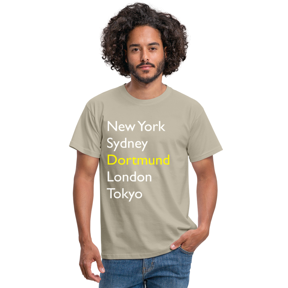 T-Shirt Dortmund "Metropolen Big" Bright Edition - Sandbeige