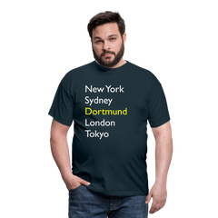 T-Shirt Dortmund "Metropolen Big" Bright Edition - Navy