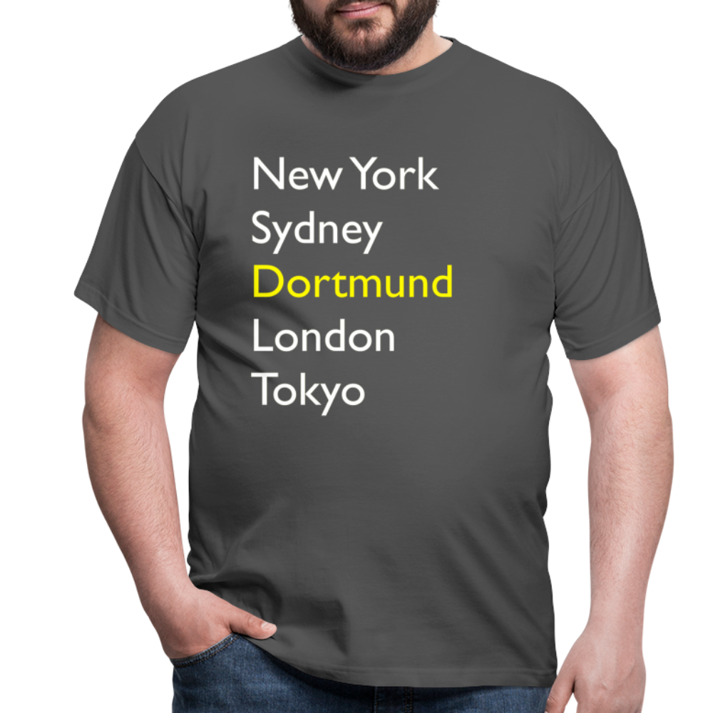 T-Shirt Dortmund "Metropolen Big" Bright Edition - Anthrazit