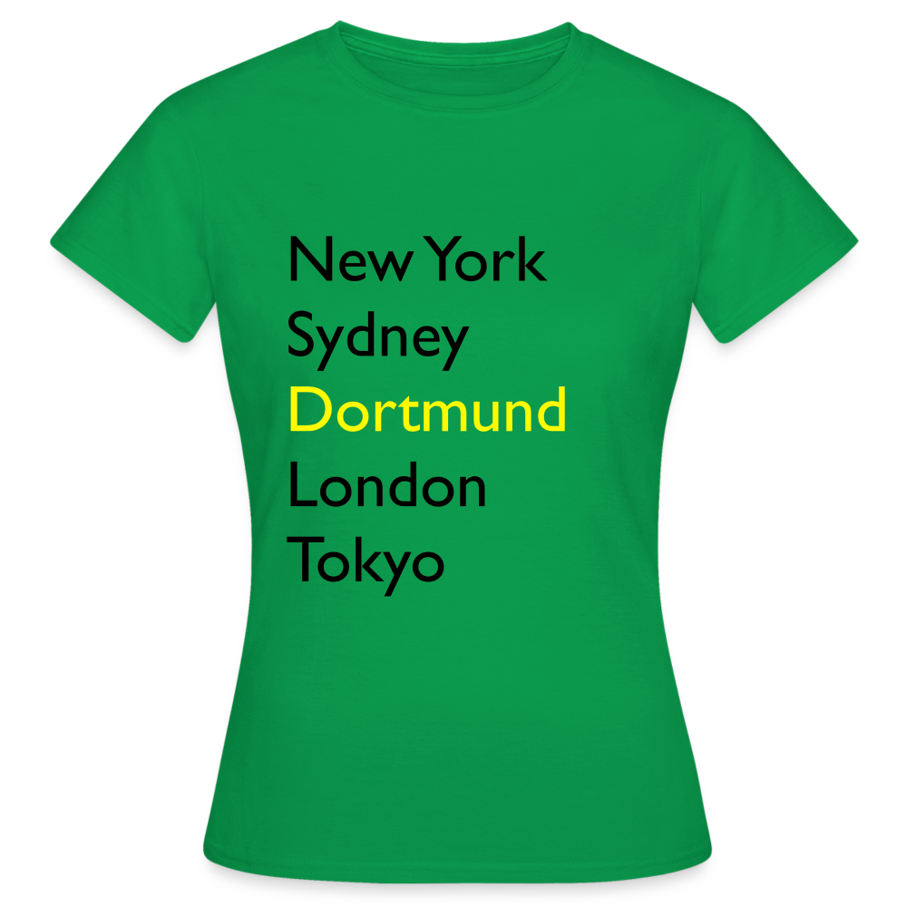 T-Shirt Ladies Dortmund "Metropolen Big" - Kelly Green