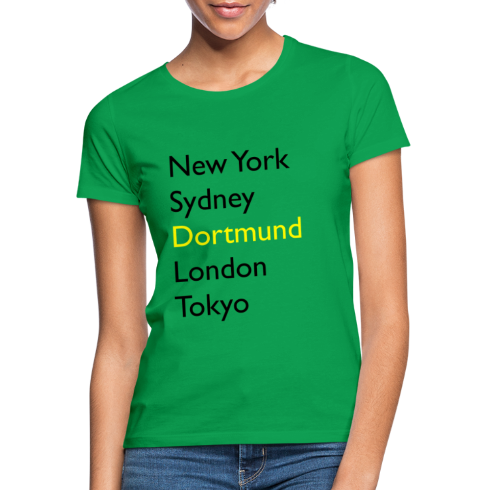 T-Shirt Ladies Dortmund "Metropolen Big" - Kelly Green