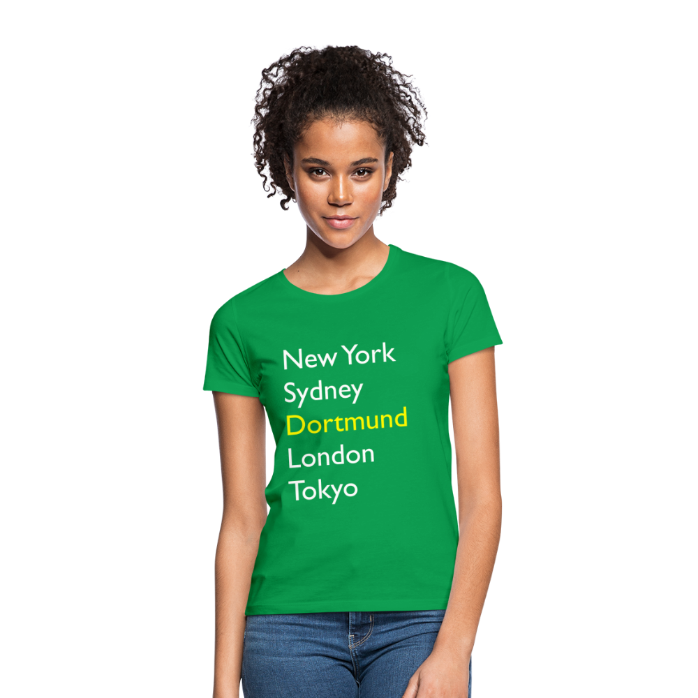T-Shirt Ladies Dortmund "Metropolen Big" Bright Edition - Kelly Green