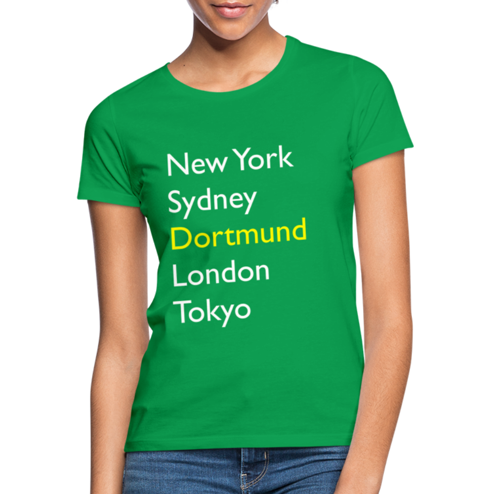 T-Shirt Ladies Dortmund "Metropolen Big" Bright Edition - Kelly Green