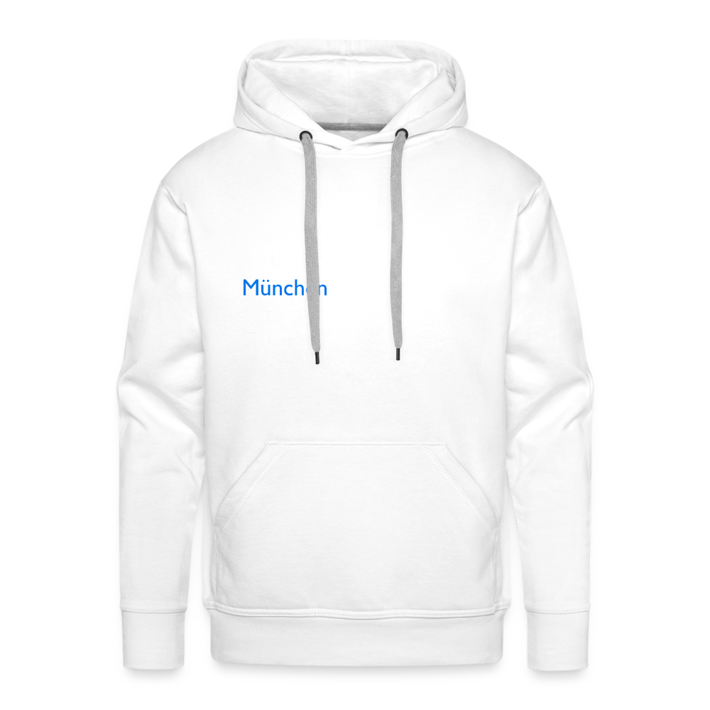 Hoodie München "Metropolen" Bright Edition - Weiß