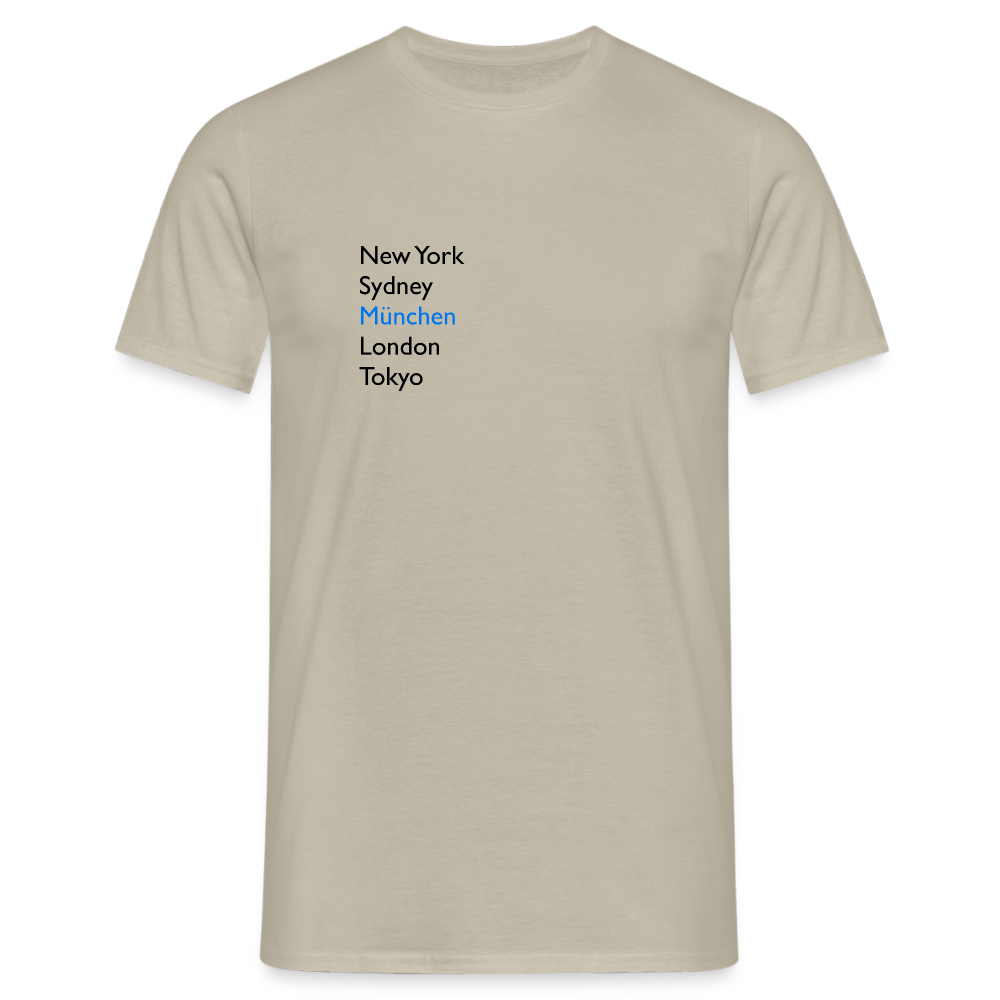T-Shirt München "Metropolen" - Sandbeige