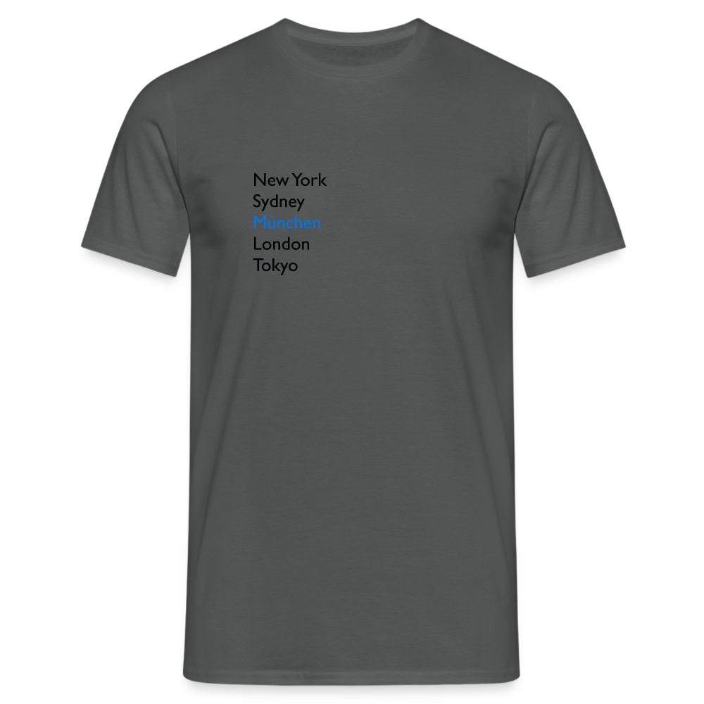 T-Shirt München "Metropolen" - Anthrazit