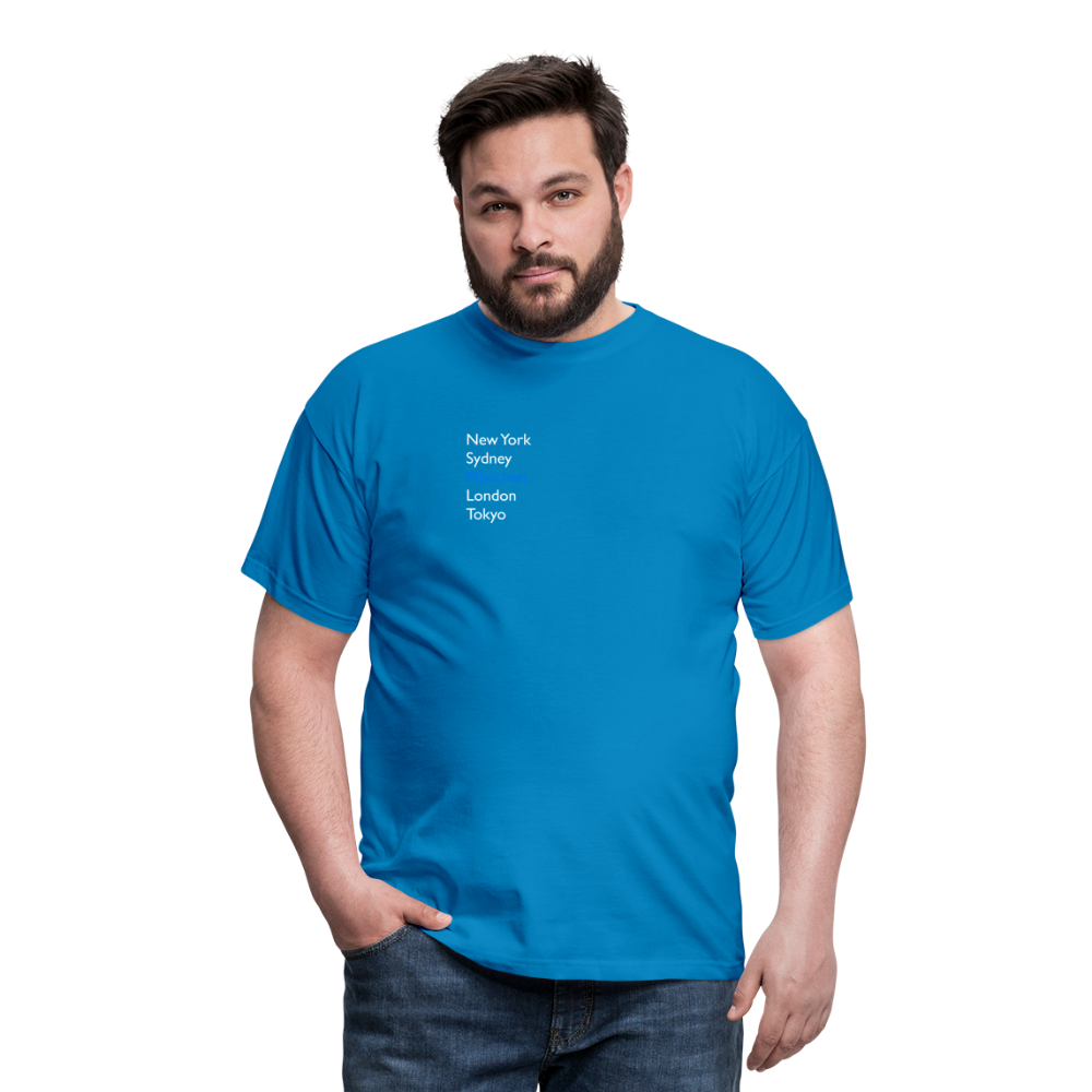 T-Shirt München "Metropolen" Bright Edition - Royalblau