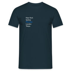 T-Shirt München "Metropolen" Bright Edition - Navy