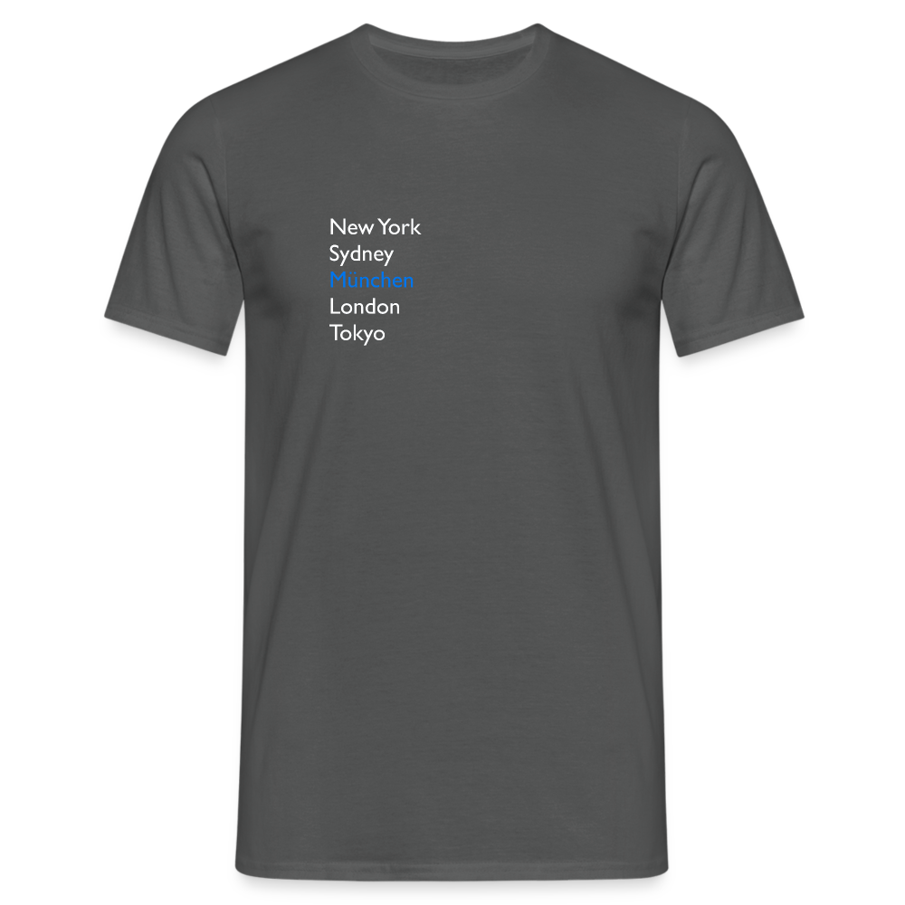 T-Shirt München "Metropolen" Bright Edition - Anthrazit