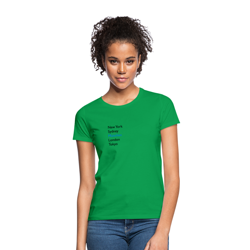 T-Shirt Ladies München "Metropolen" - Kelly Green