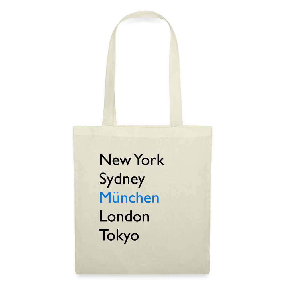 Tote Bag München "Metropolen" - Natur