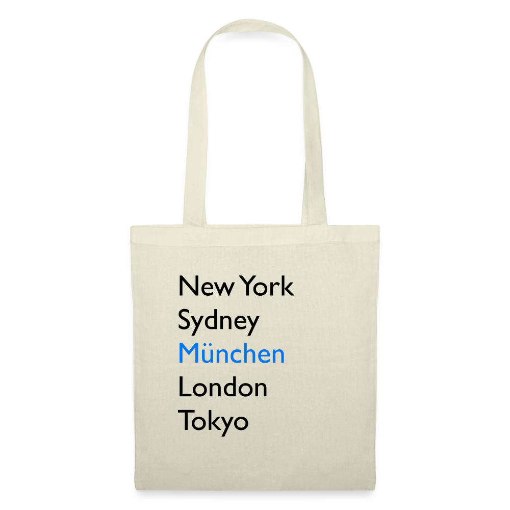 Tote Bag München "Metropolen" - Natur