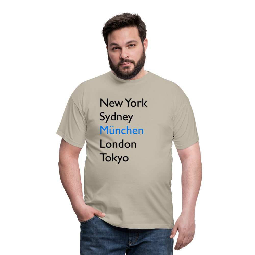 T-Shirt München "Metropolen Big" - Sandbeige