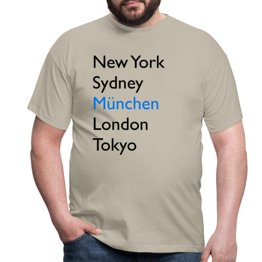 T-Shirt München "Metropolen Big" - Sandbeige