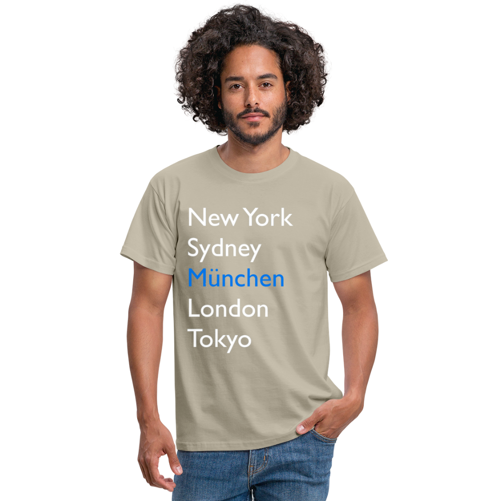 T-Shirt München "Metropolen Big" Bright Edition - Sandbeige