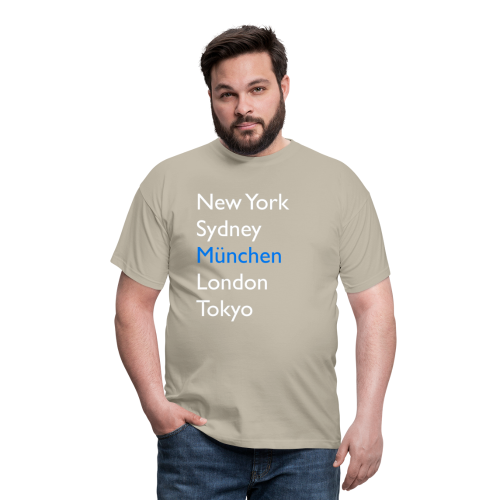 T-Shirt München "Metropolen Big" Bright Edition - Sandbeige