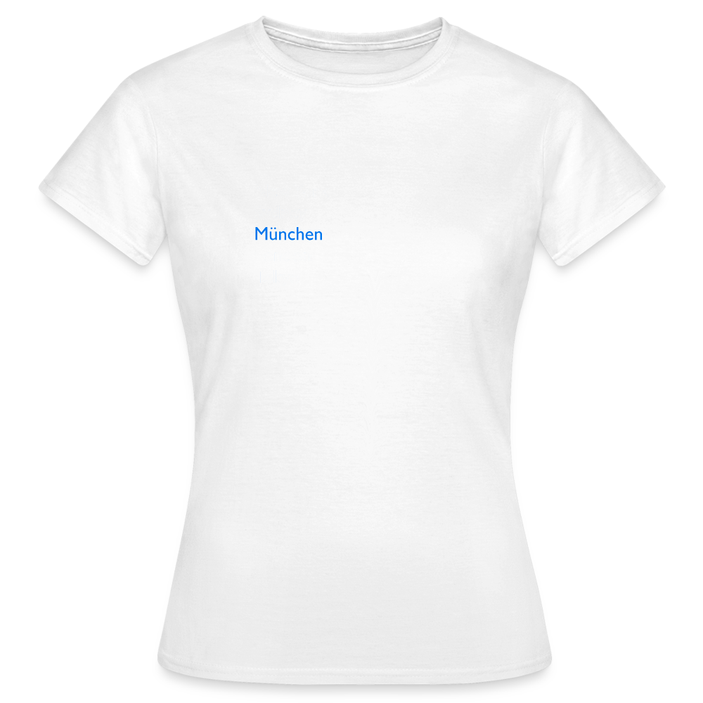 T-Shirt Ladies München "Metropolen" Bright Edition - Weiß