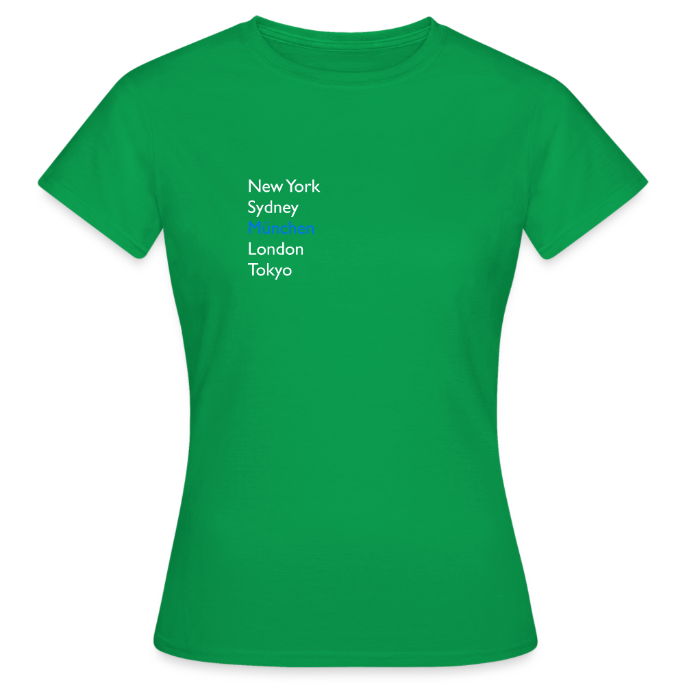 T-Shirt Ladies München "Metropolen" Bright Edition - Kelly Green