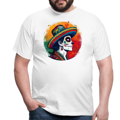 T-Shirt Mexico "La Catrina Side" - Weiß