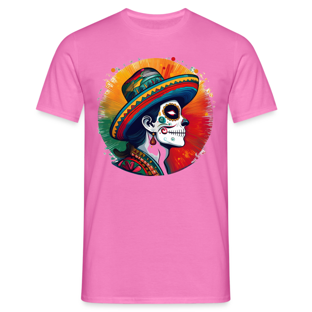 T-Shirt Mexico "La Catrina Side" - Pink