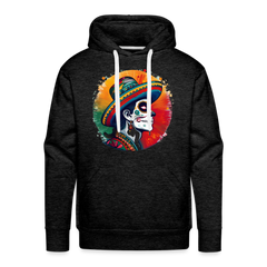 Hoodie Mexico "La Catrina Side" - Anthrazit