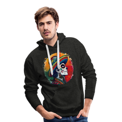 Hoodie Mexico "La Catrina Side" - Anthrazit