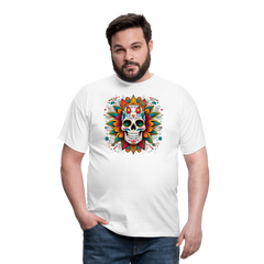 T-Shirt Mexico "Craneo" - Weiß