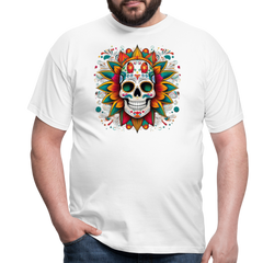 T-Shirt Mexico "Craneo" - Weiß