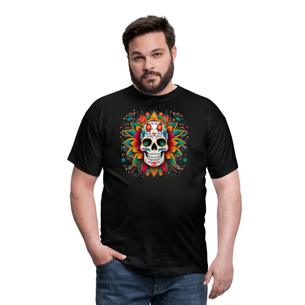 T-Shirt Mexico "Craneo" - Schwarz
