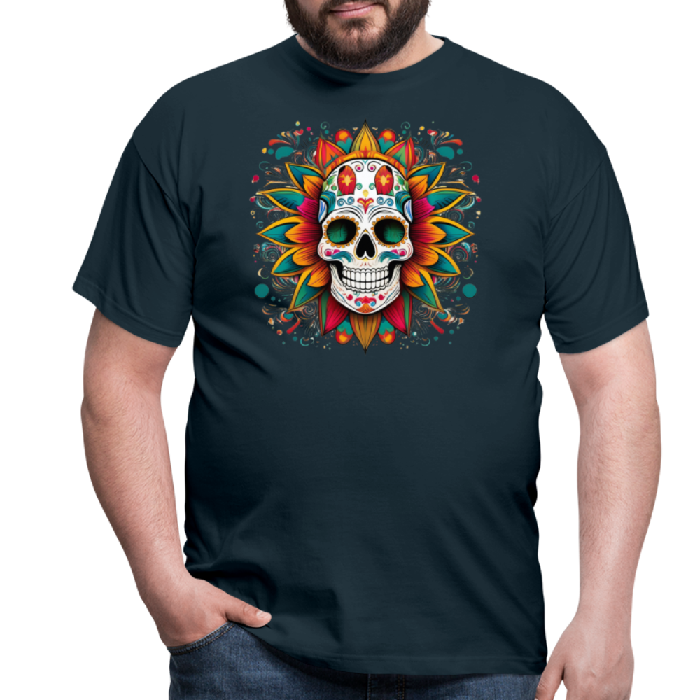 T-Shirt Mexico "Craneo" - Navy
