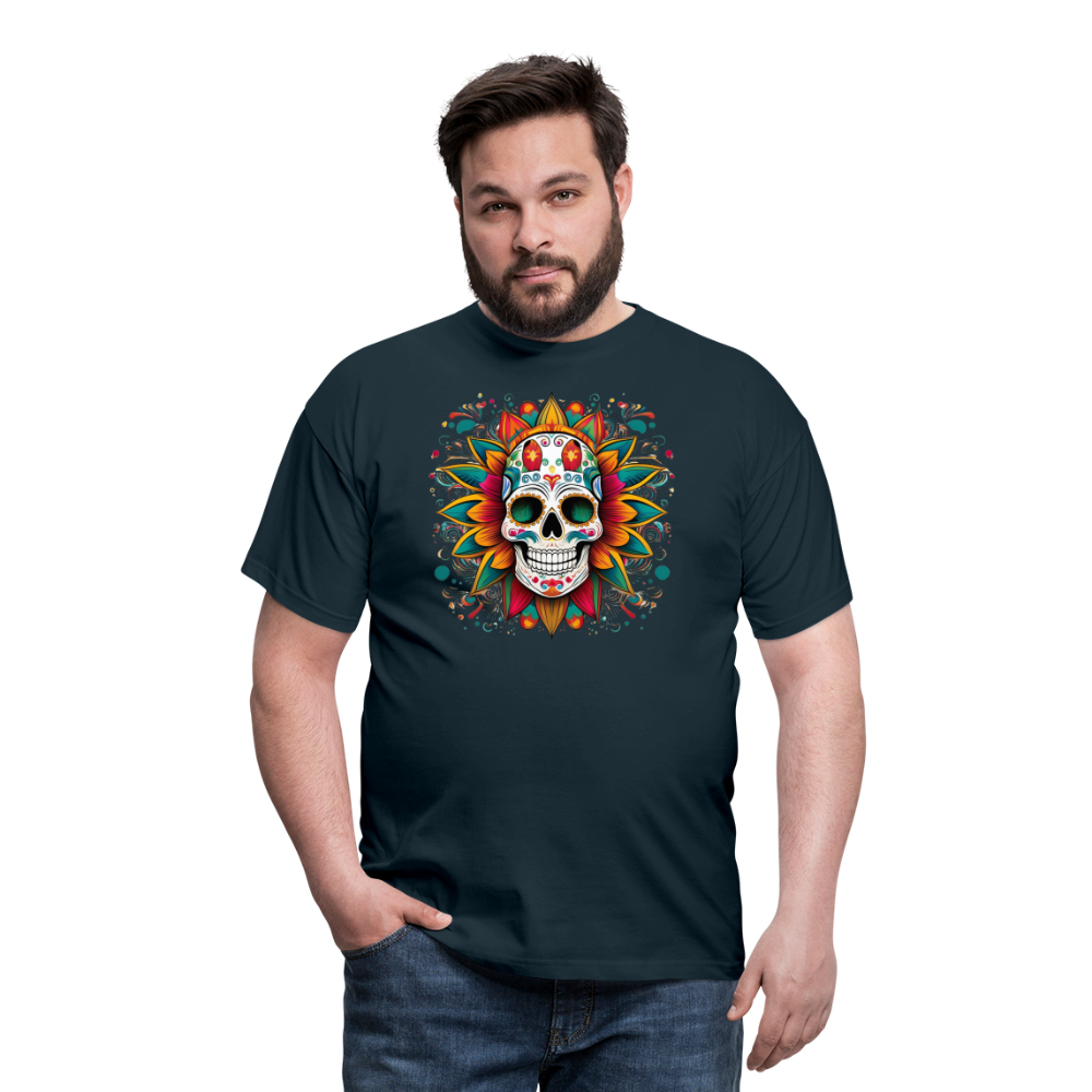 T-Shirt Mexico "Craneo" - Navy