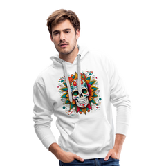 Hoodie Mexico "Craneo" - Weiß