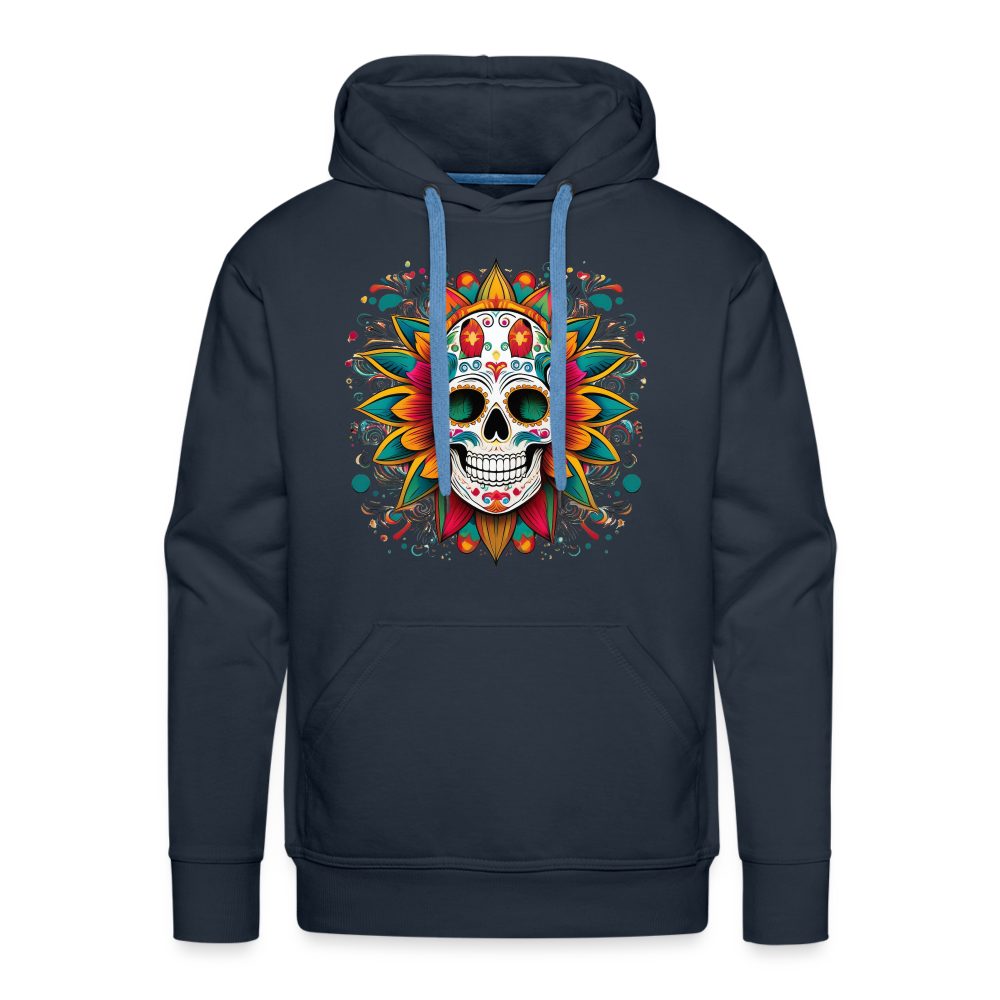 Hoodie Mexico "Craneo" - Navy