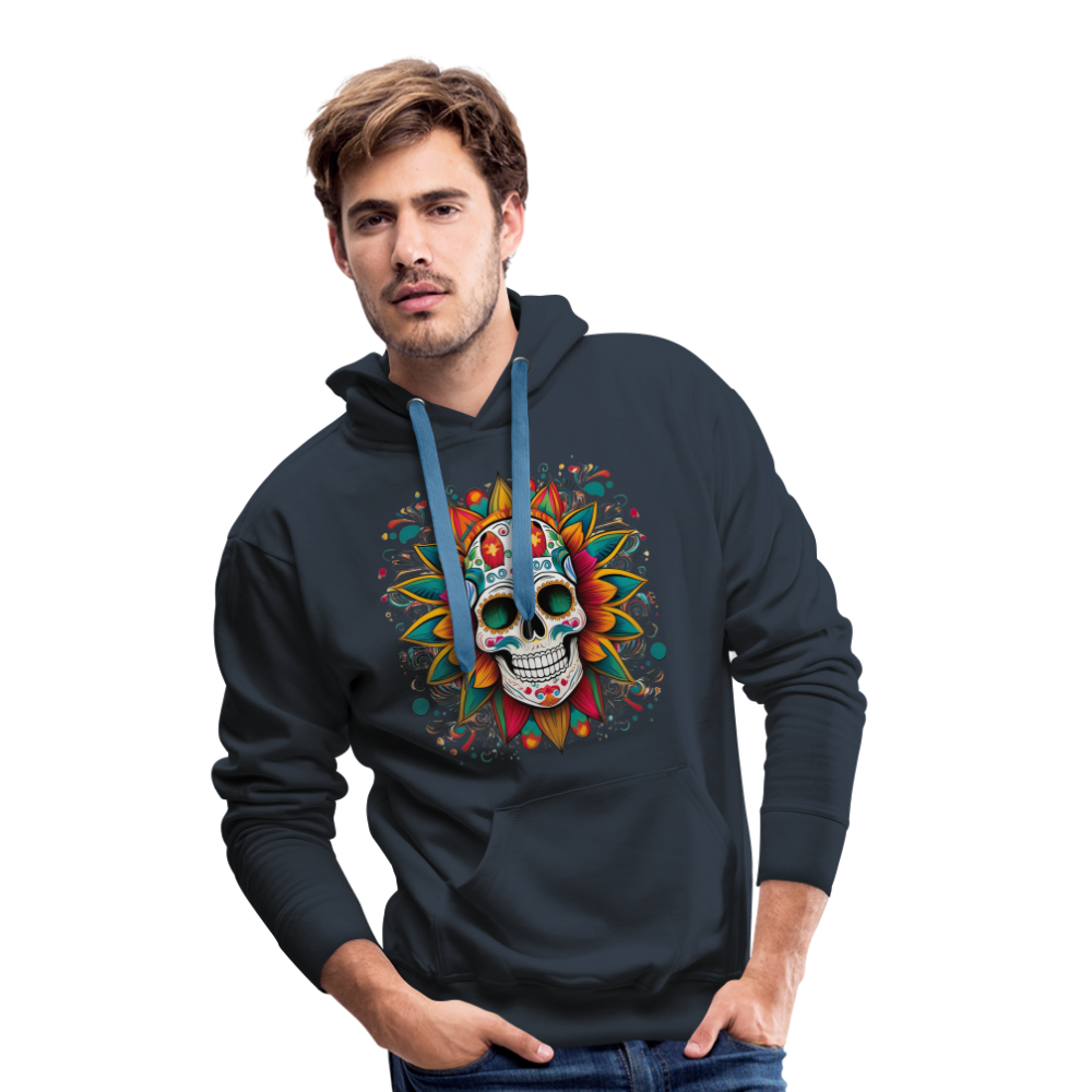 Hoodie Mexico "Craneo" - Navy