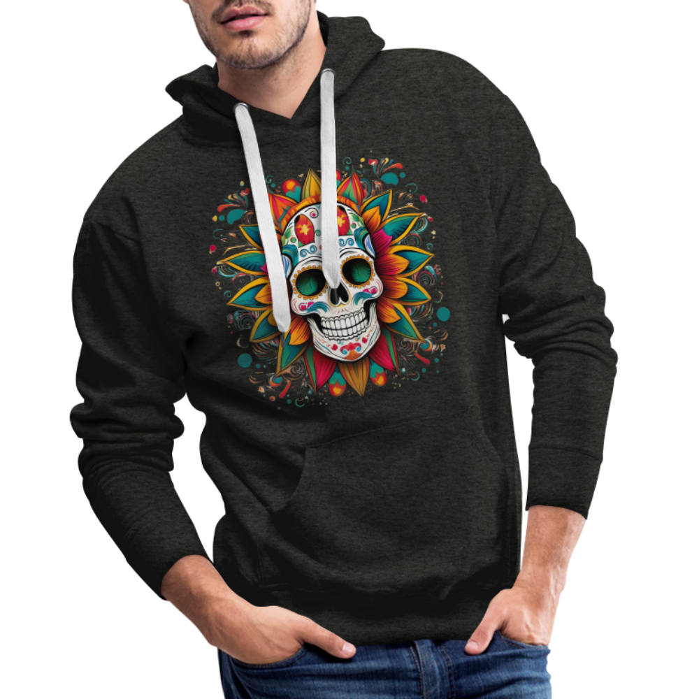 Hoodie Mexico "Craneo" - Anthrazit