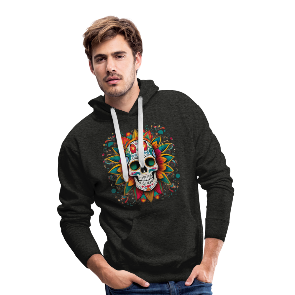 Hoodie Mexico "Craneo" - Anthrazit