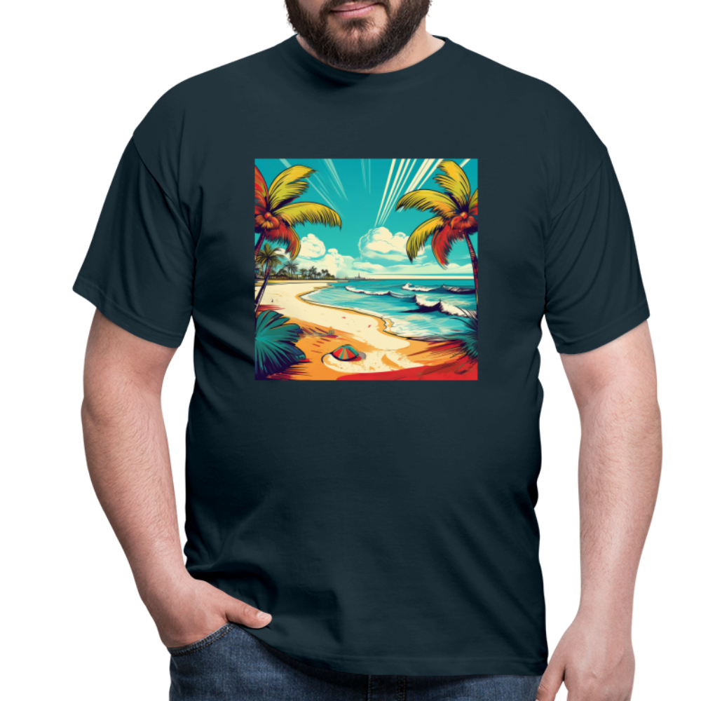T-Shirt Mexico "Paradise Tulum" - Navy